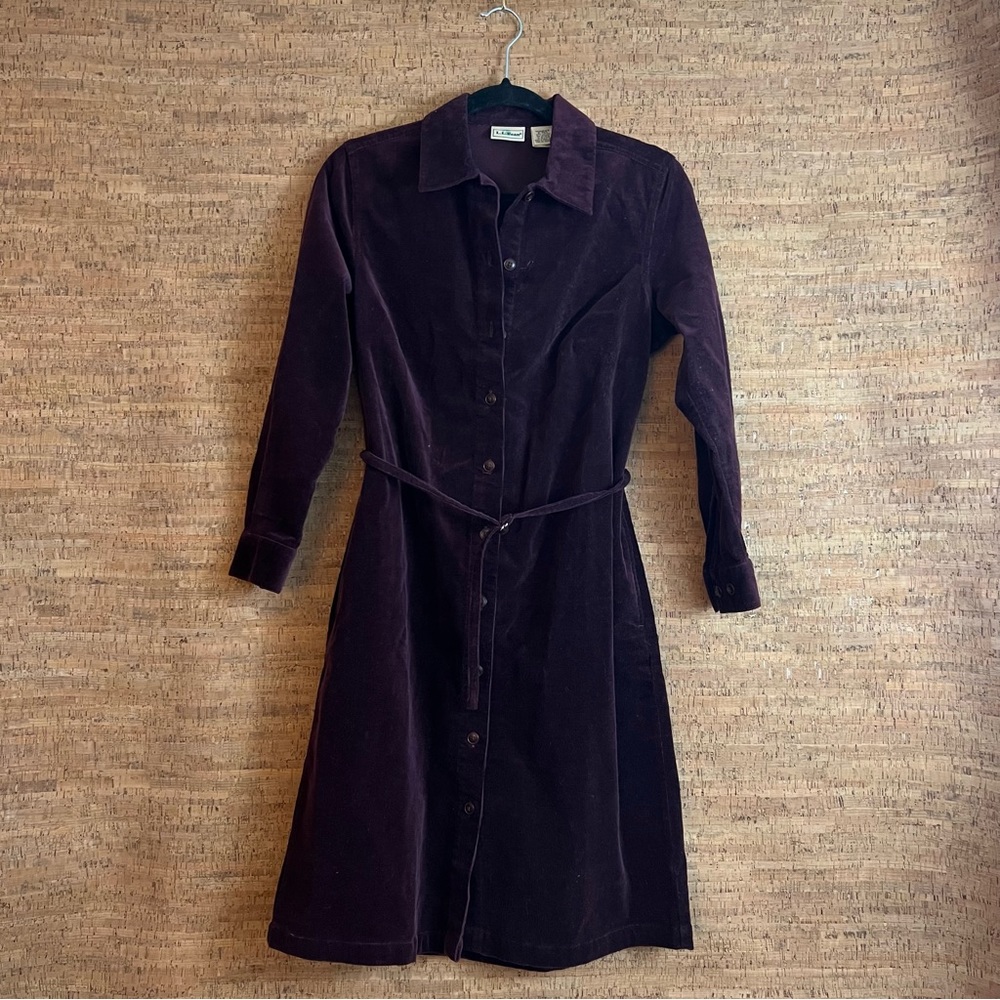 L.L.Bean Vintage Corduroy Dress